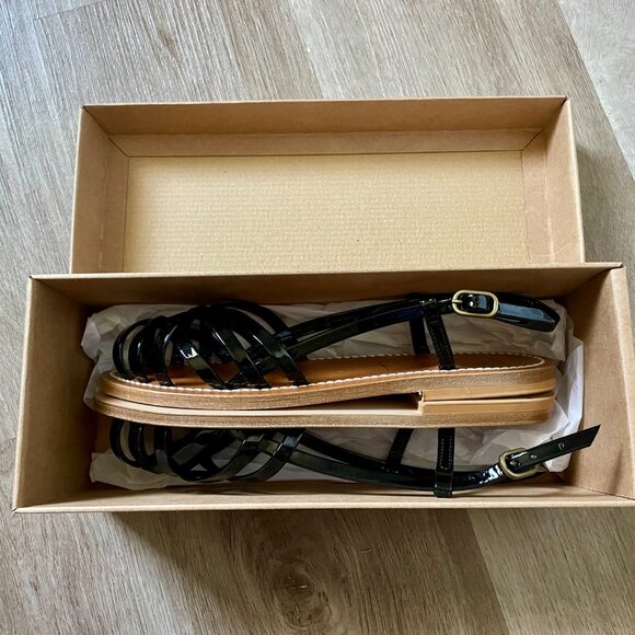 Dôen & K.Jacques Peche Sandal in Noir size 40 - Picture 4 of 5